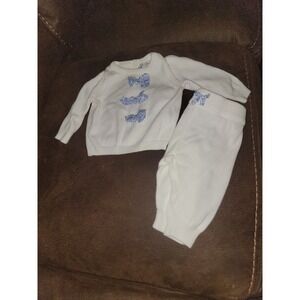 Janie and jack sweater outfit top and‎ pants size 0 3 months